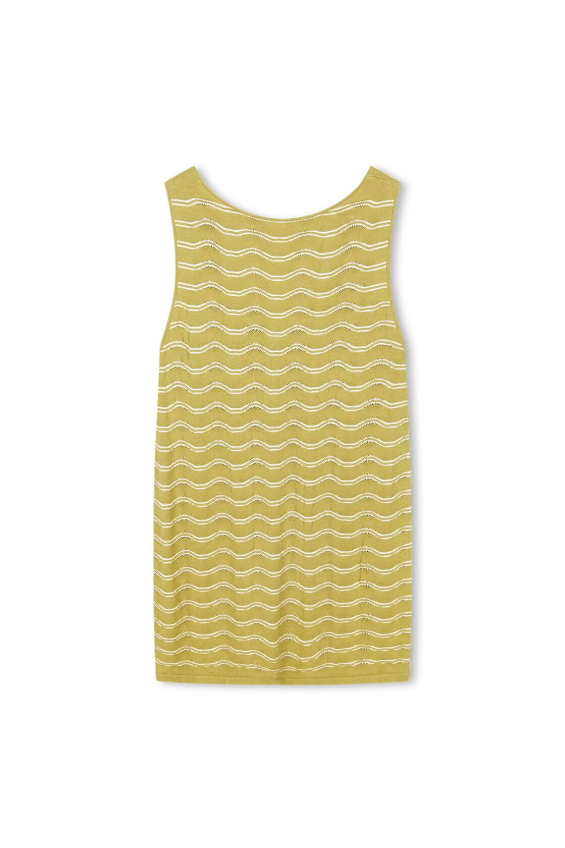 Onda Shift Dress - Matcha Wave