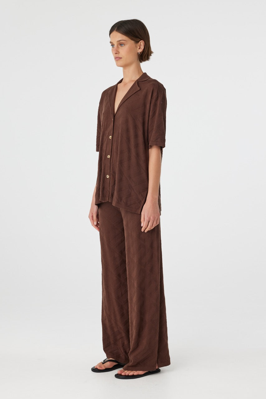 Aria Shirt - Espresso