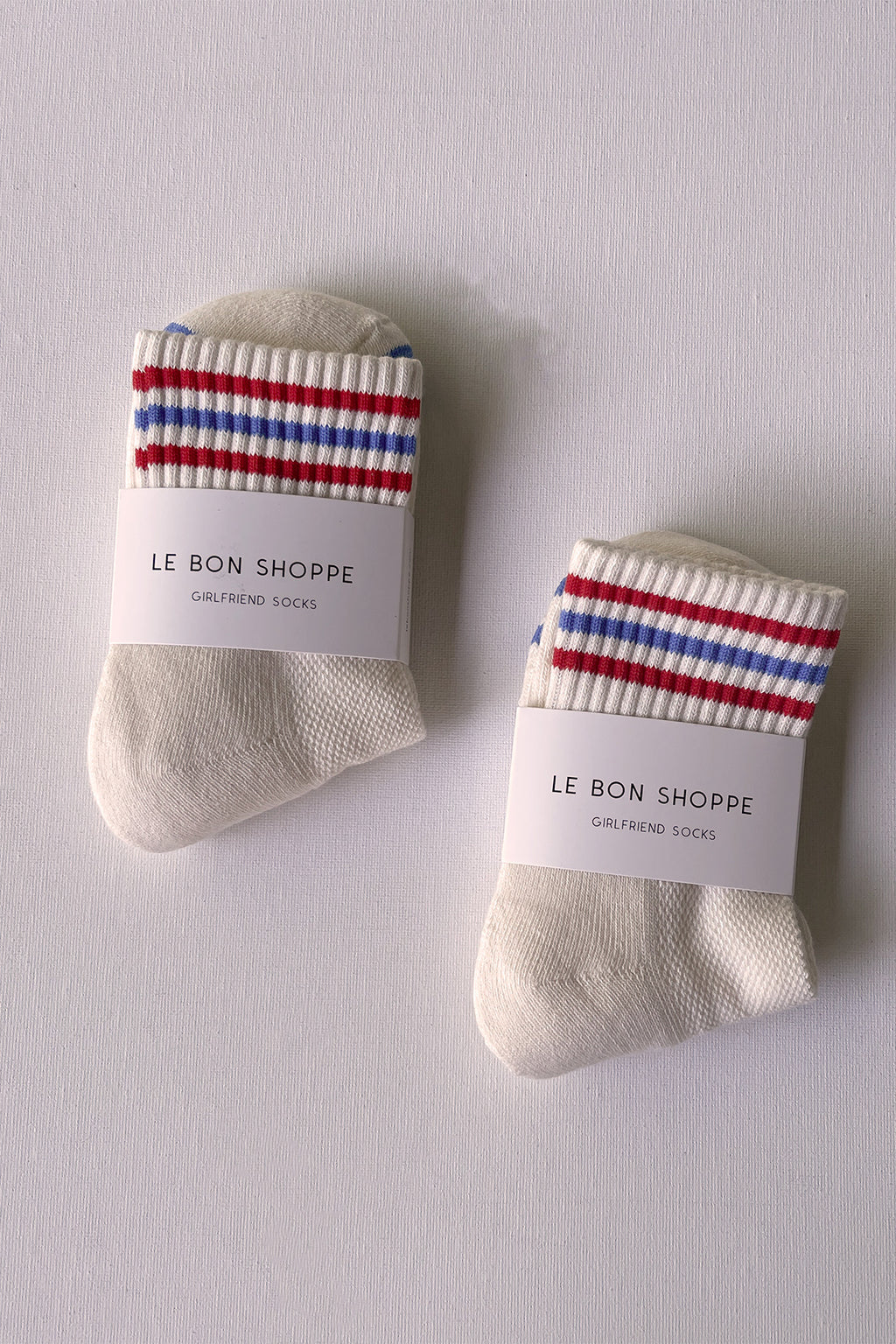 Le Bon Shoppe Girlfriend Socks - Leche