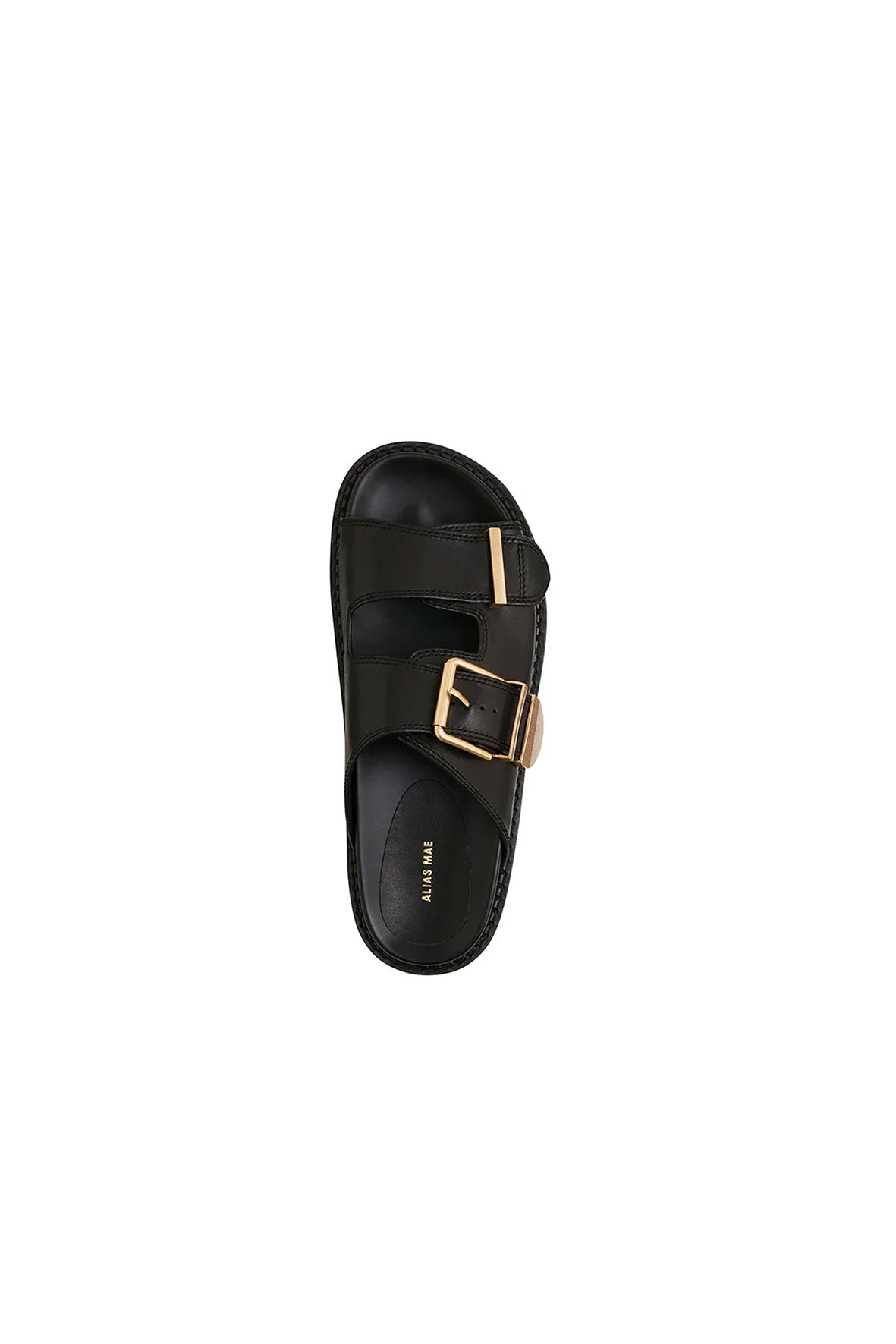 Alias Mae Sandal - Panama - Black Leather