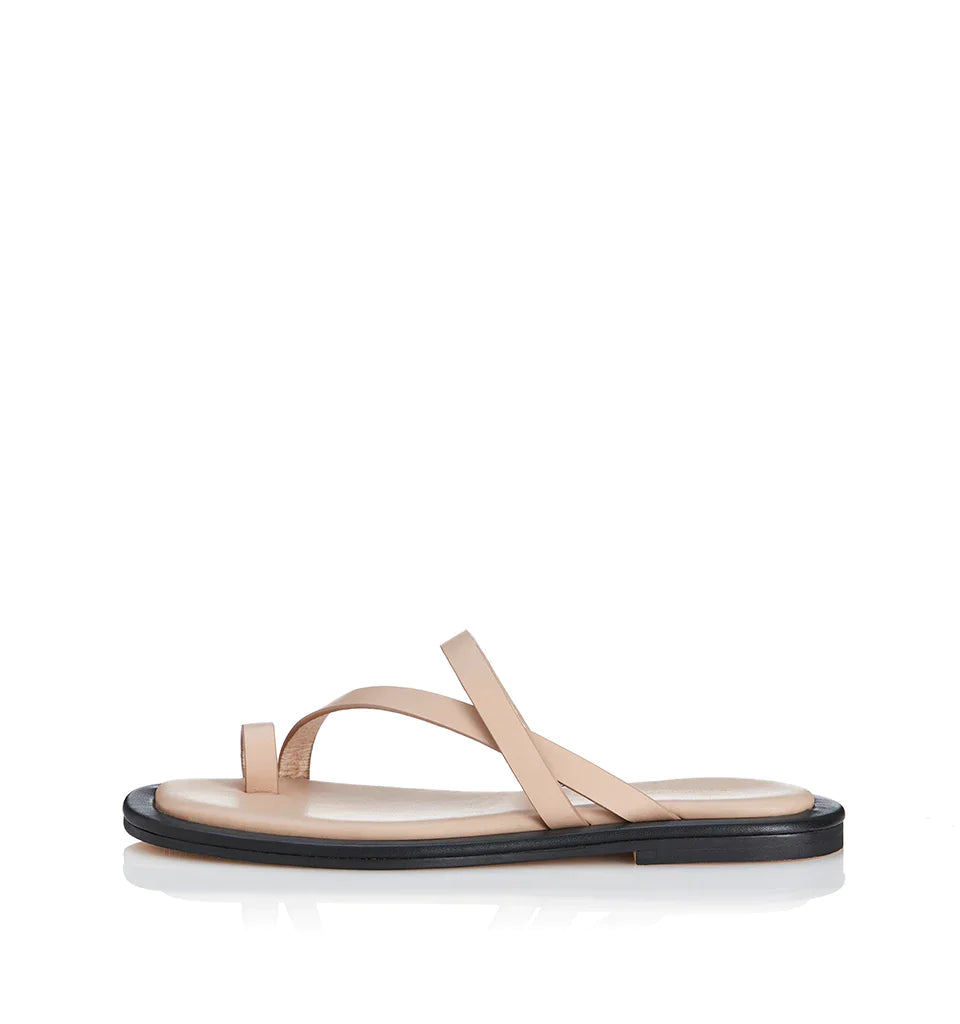 Alias Mae - Kendra Slide - Cream Leather