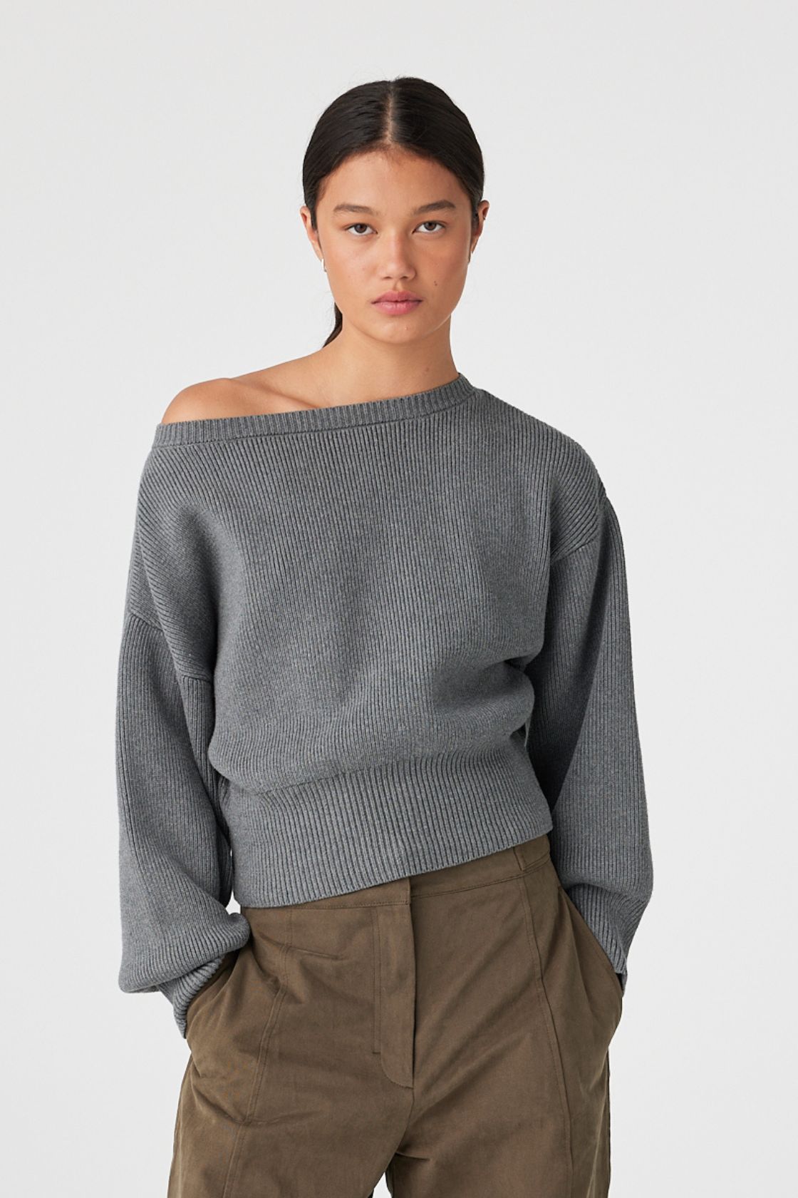 Soren Sweater - Dark Grey Marle