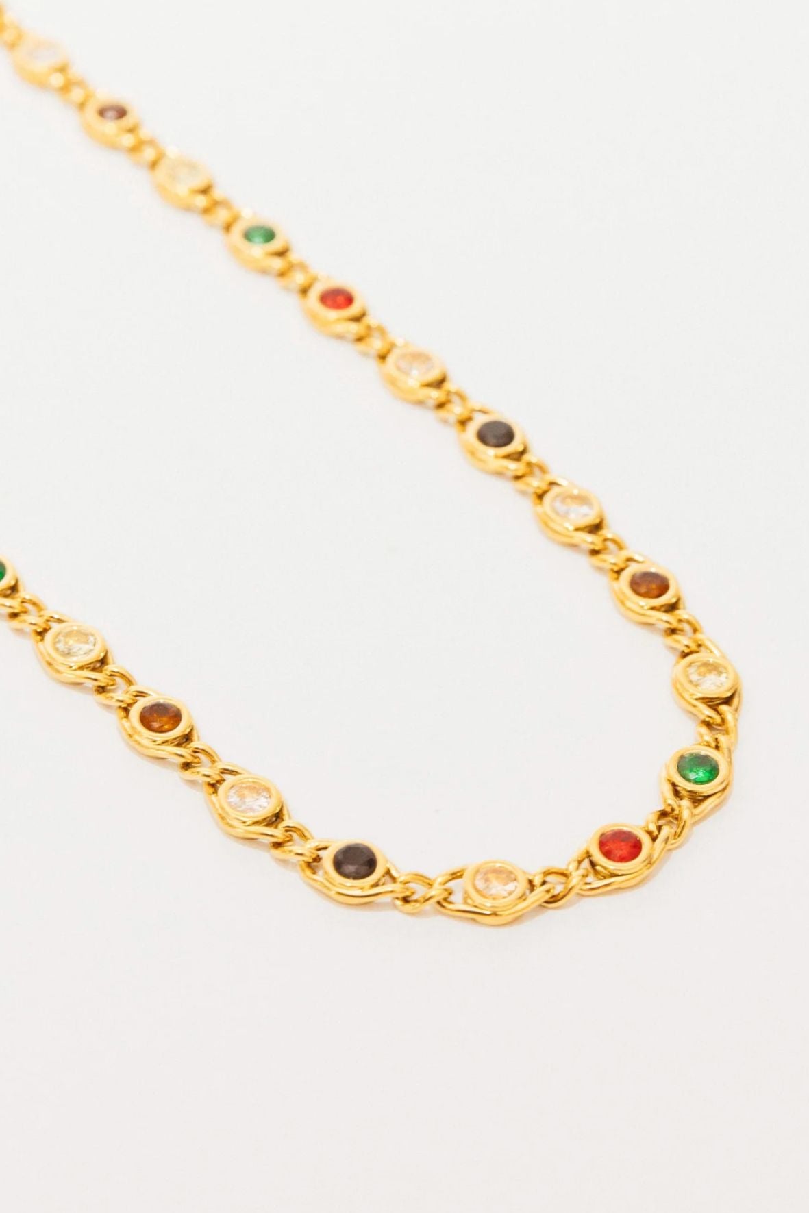 We Are Emte - Stella Necklace - Multi Stone