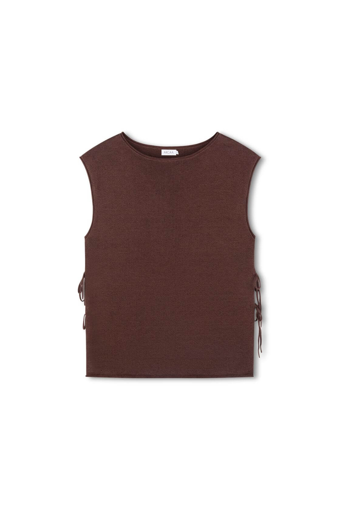 Poppy Tie Side Top - Espresso