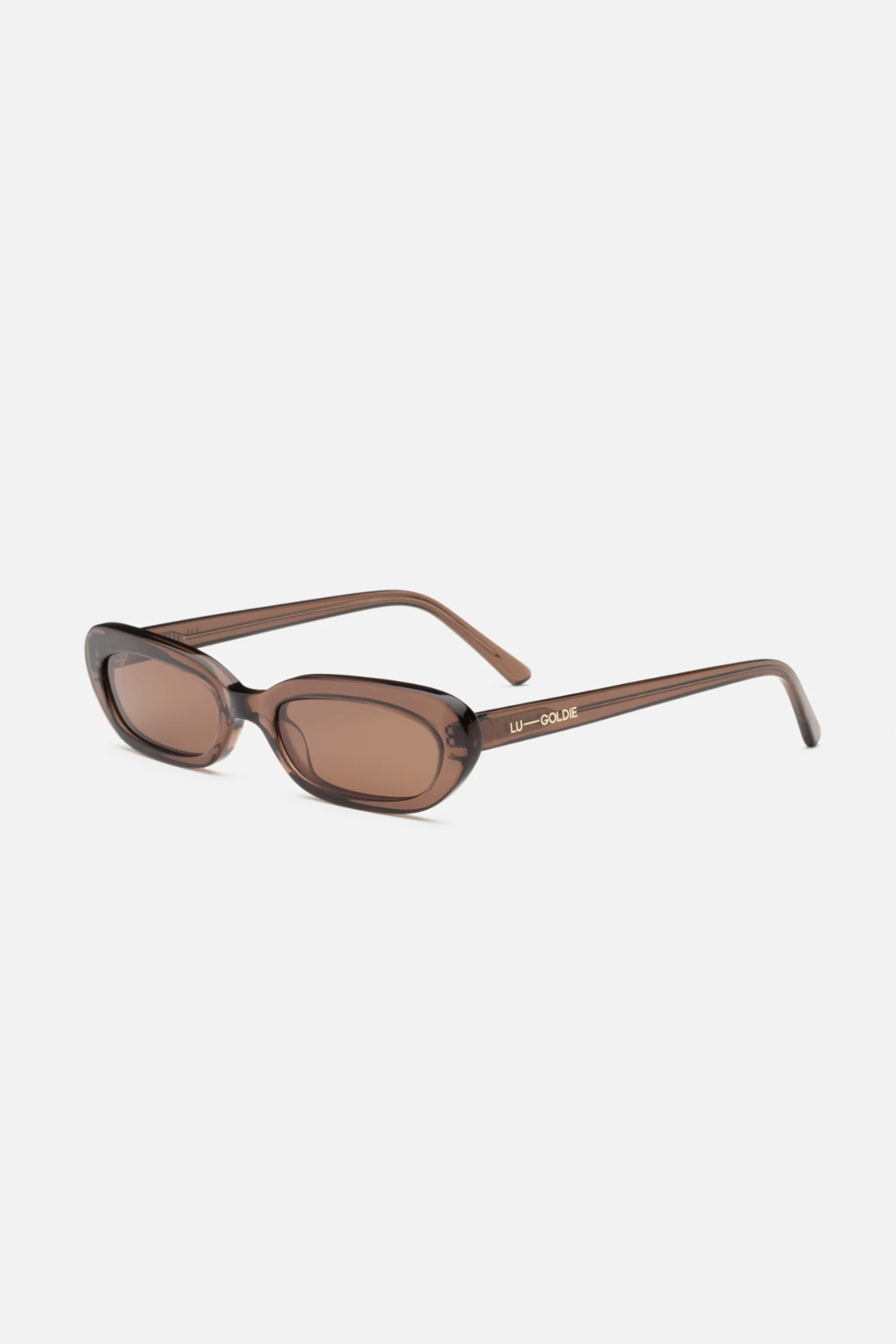 Lu Goldie - Lola Sunglasses - Coffee