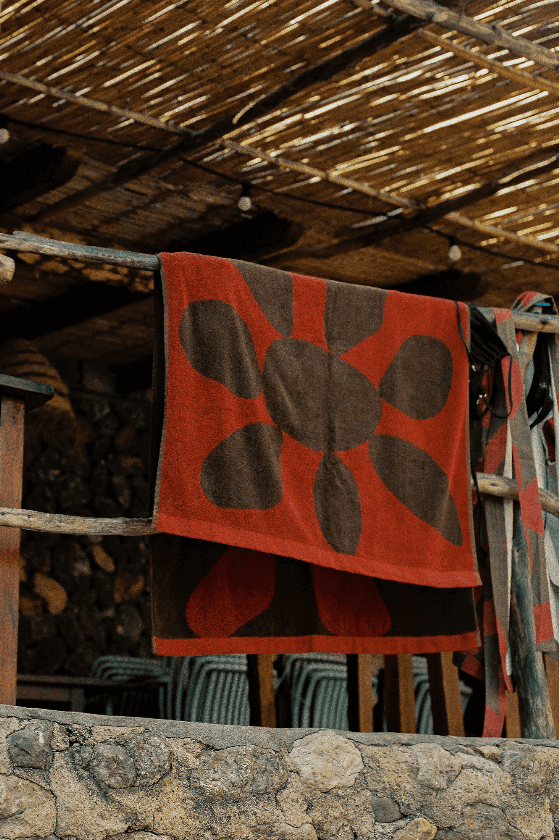 Sun Rituals - Calvi Towel - Red Ochre