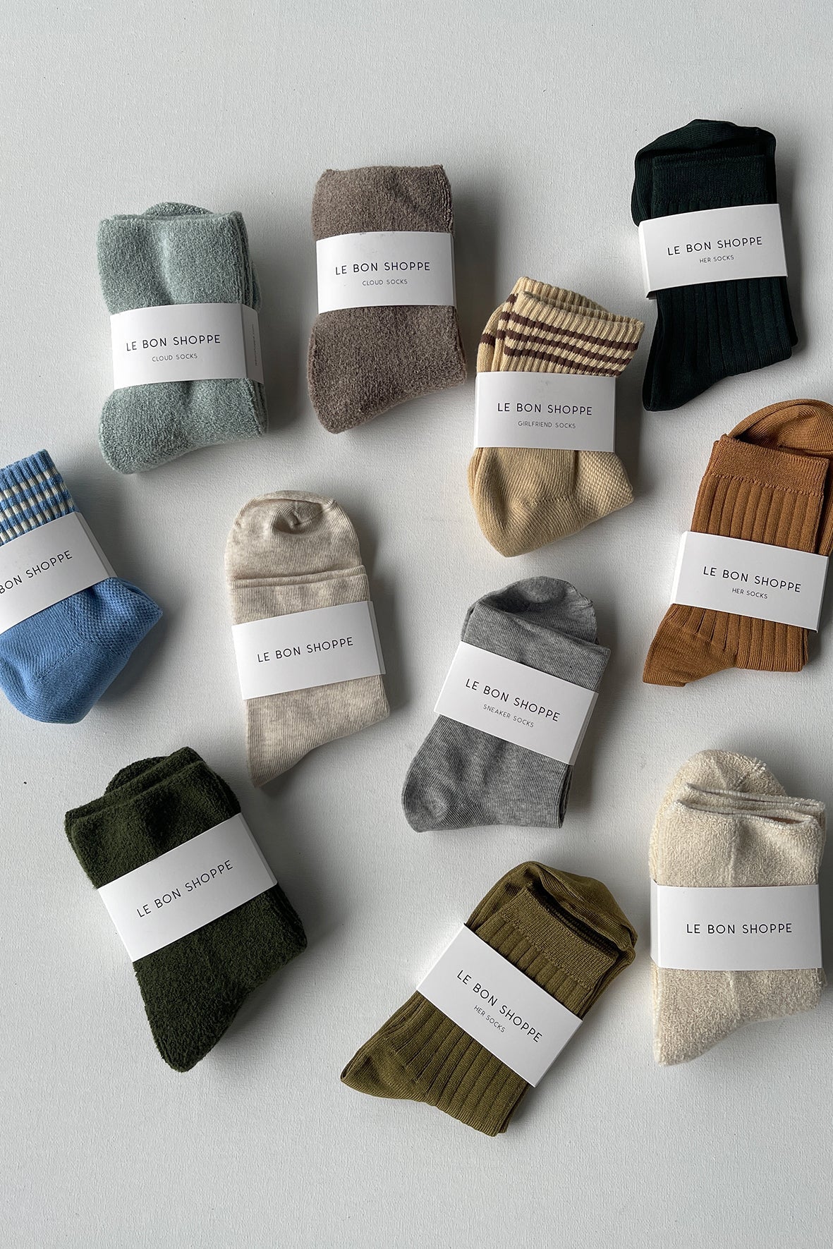 Le Bon Shoppe - Girlfriend Socks - Oatmeal