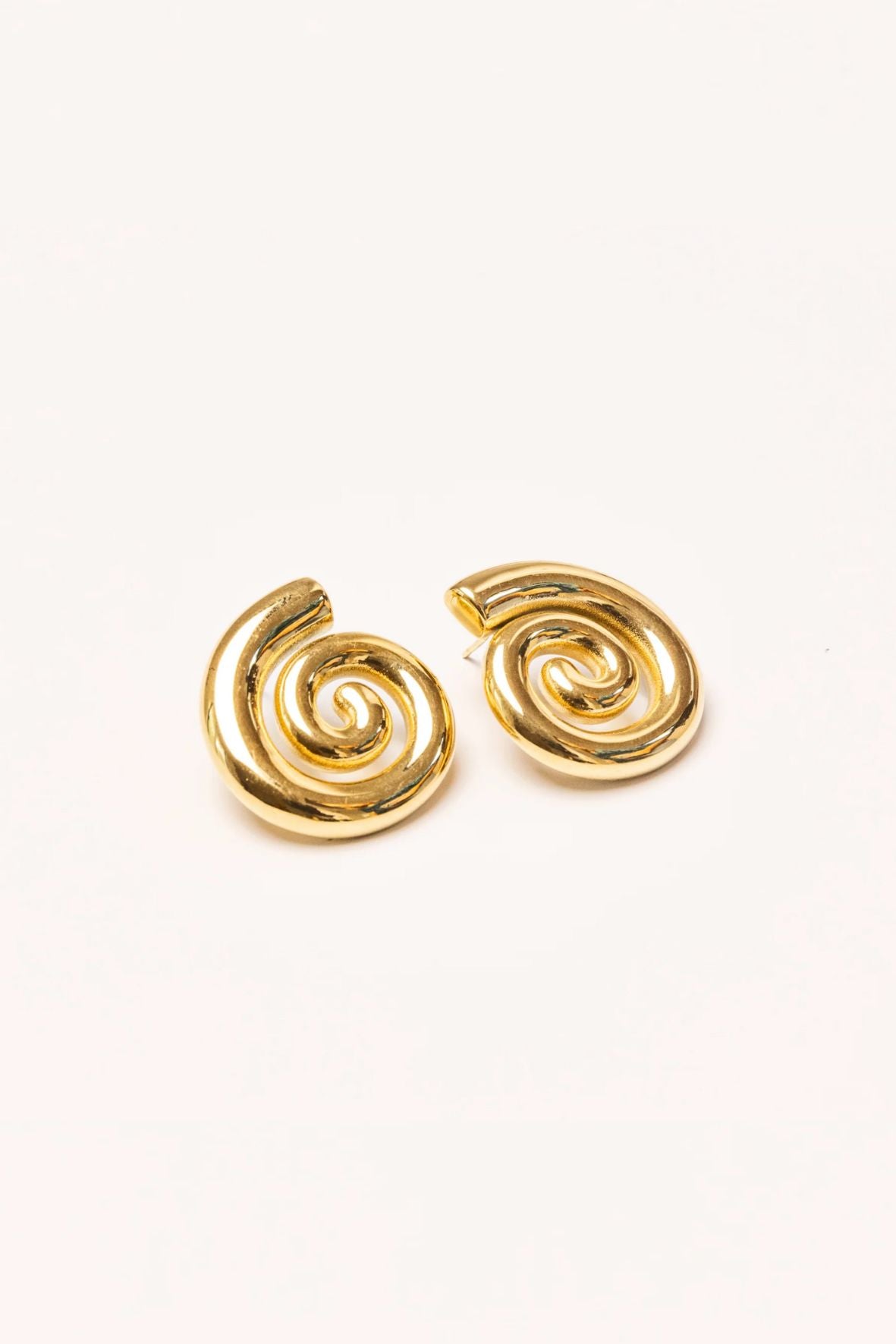 We Are Emte - Thick Spiral Earrings