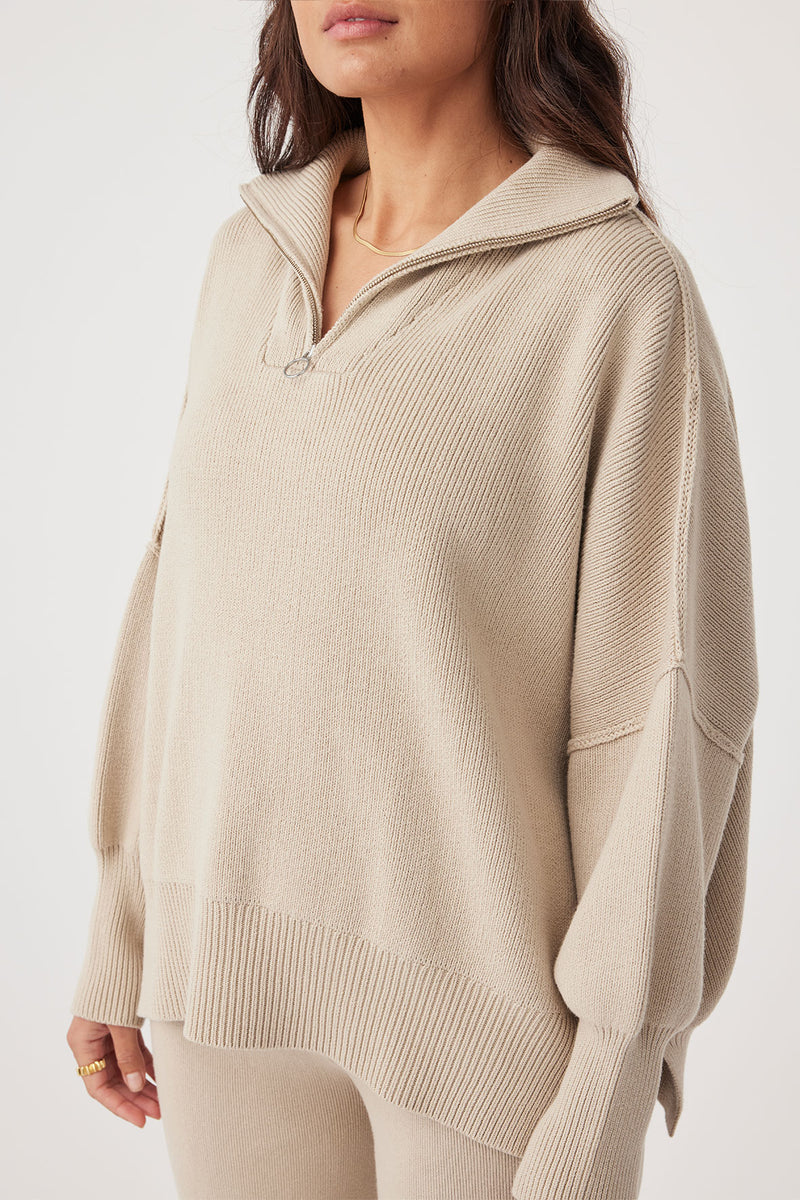 London Sweater - Taupe