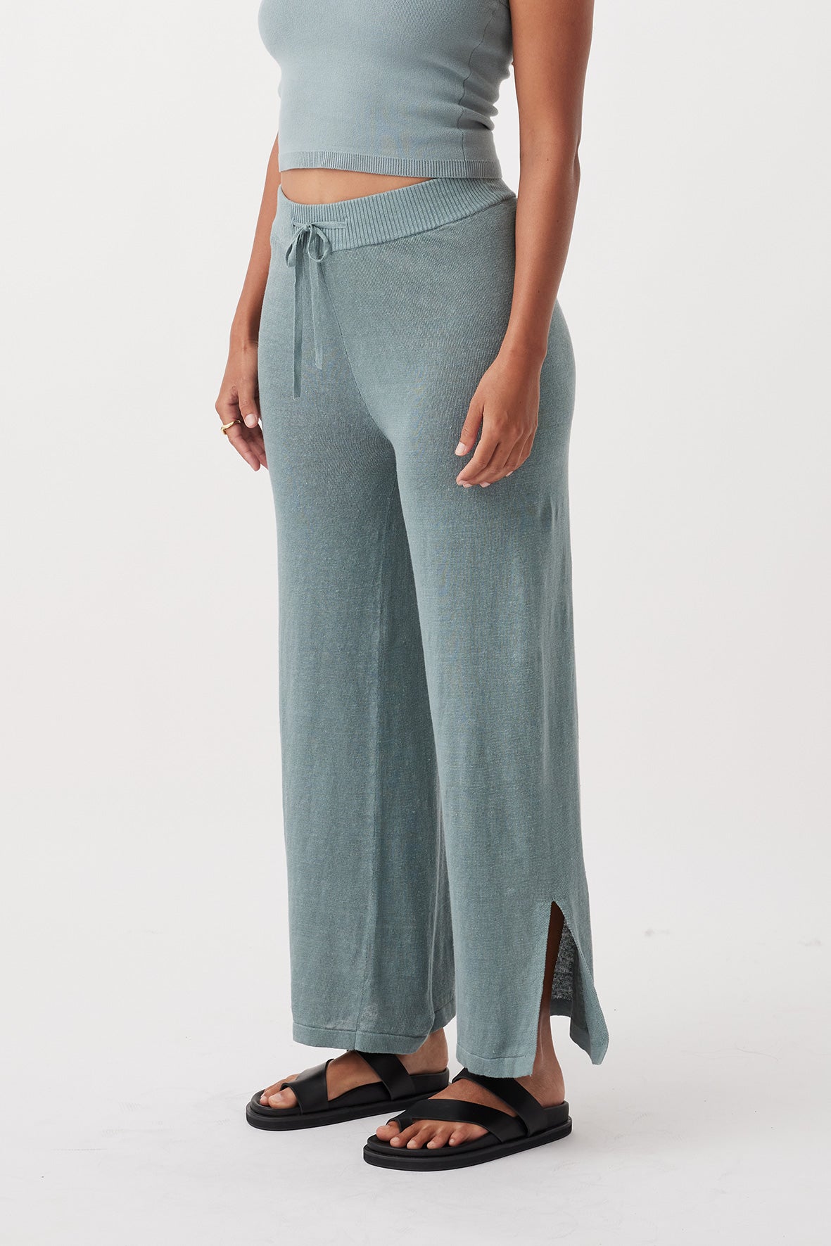 Brie Linen Knit Pant