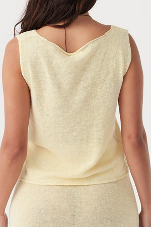 Pearla Knit Top - Butter