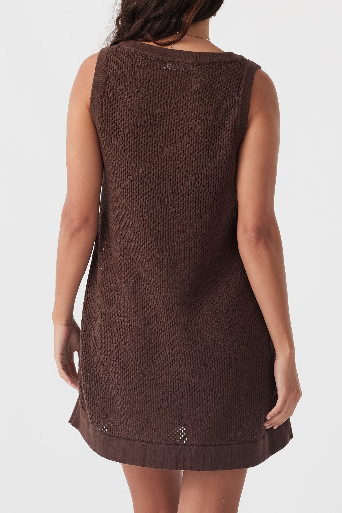 Ezra Mini Dress - Chocolate