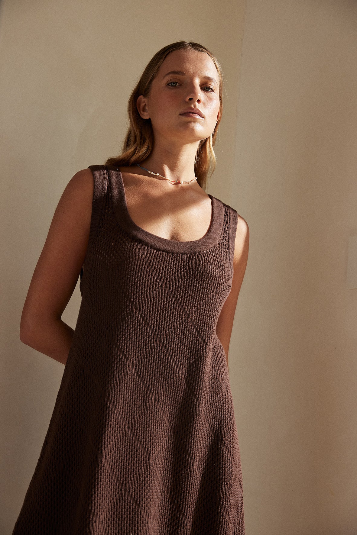 Ezra Mini Dress - Chocolate