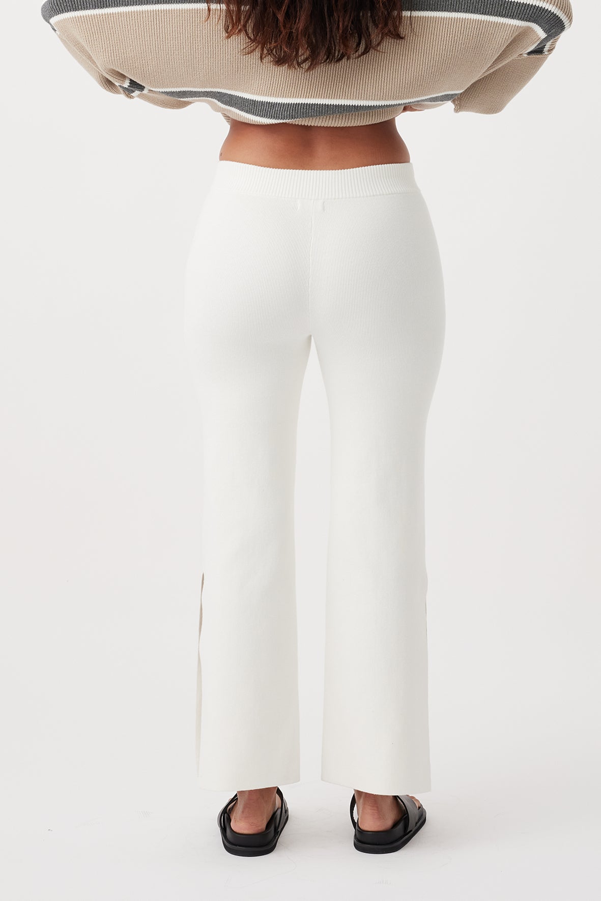 Ria Knit Pant - Cream
