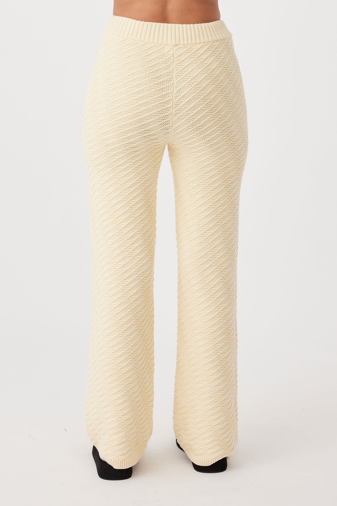 Vivi Knit Pant - Butter