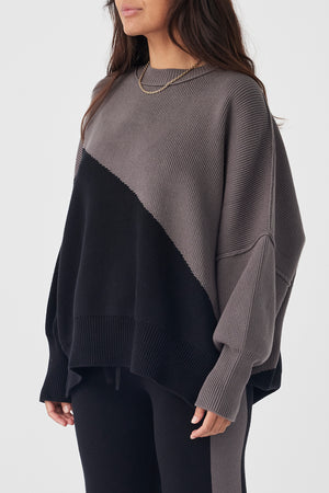 Neo Sweater - Black & Grey