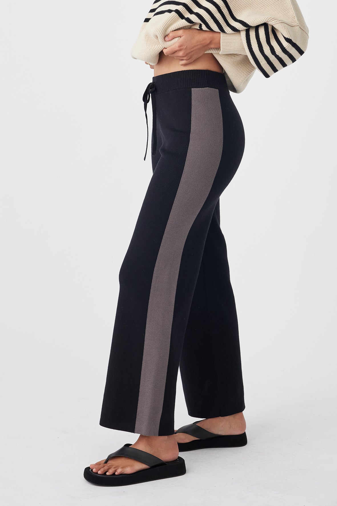 Neo Organic Cotton Pant - Black & Grey