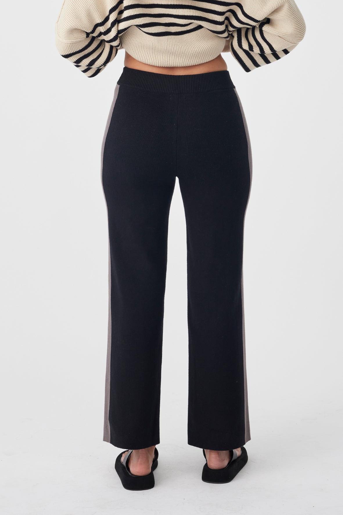 Neo Organic Cotton Pant - Black & Grey