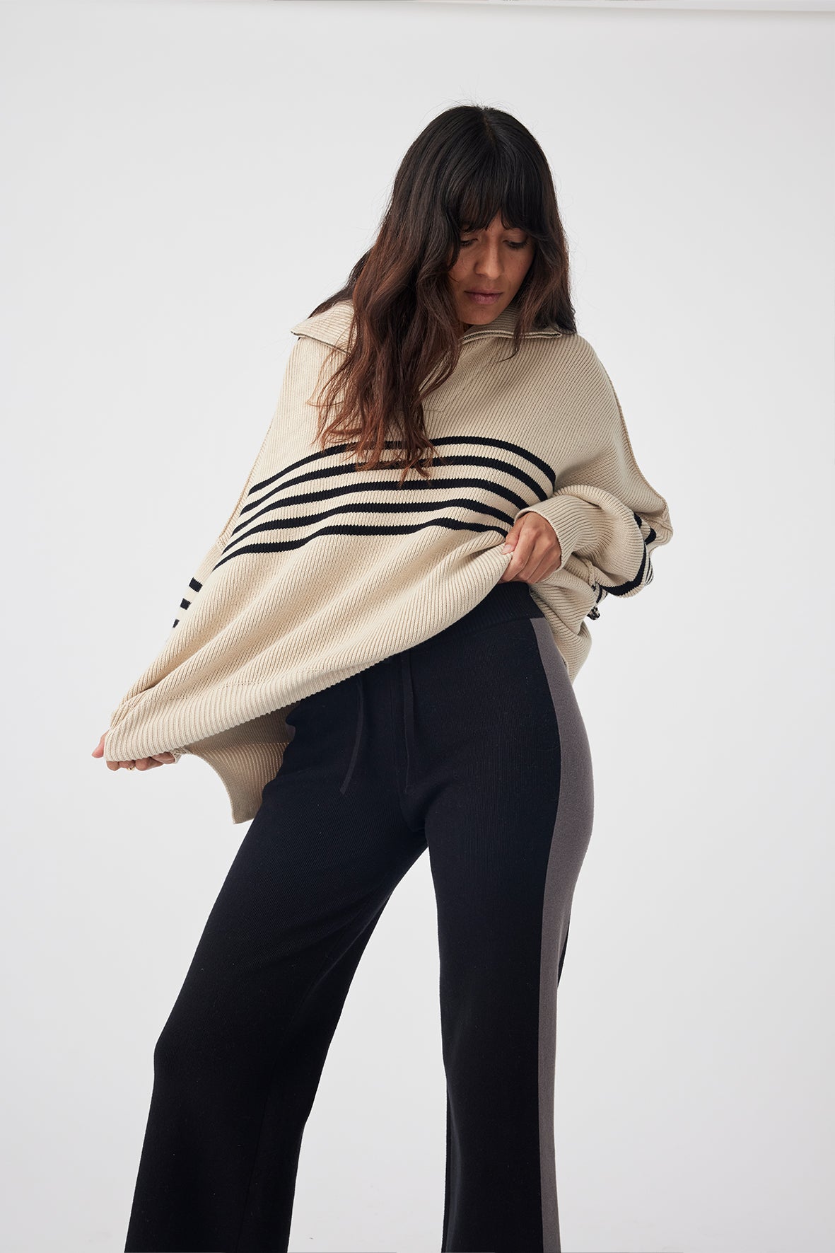 Neo Organic Cotton Pant - Black & Grey