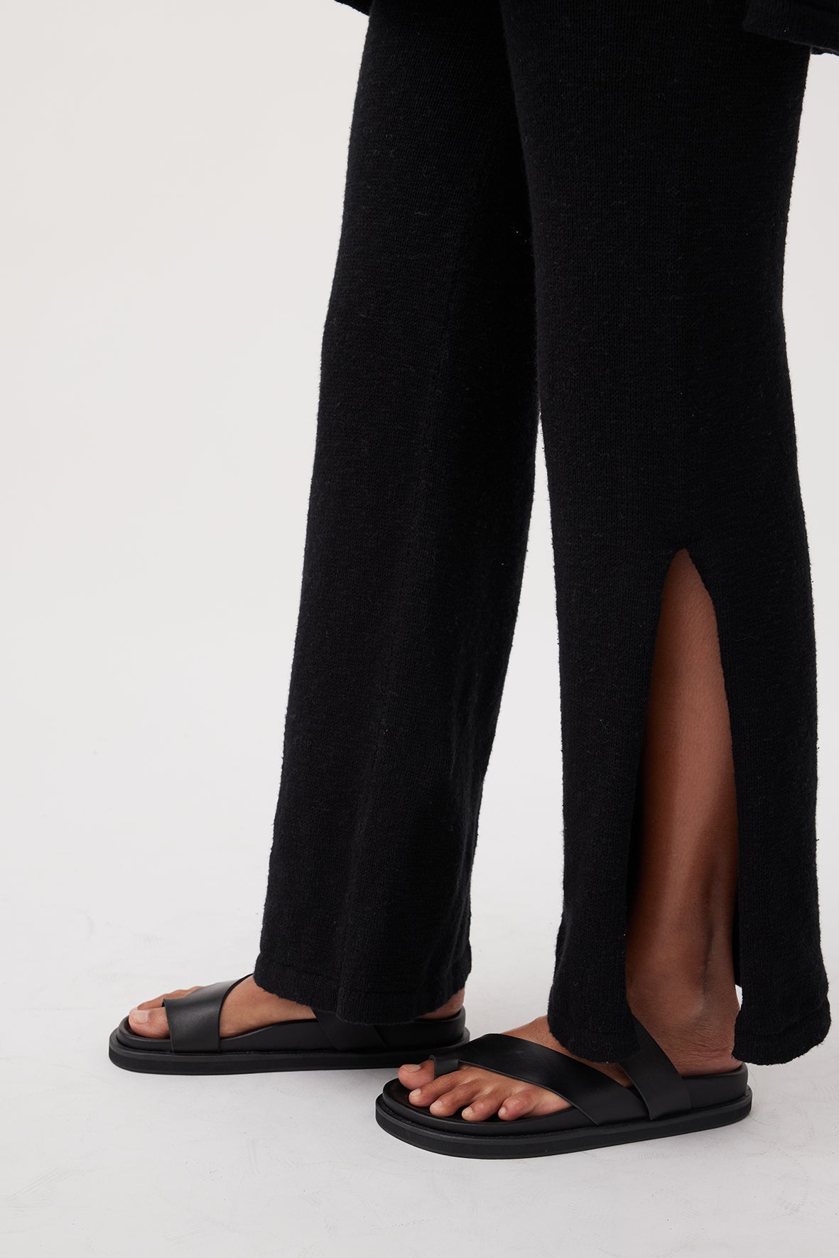 Emma Organic Cotton Pant - Black
