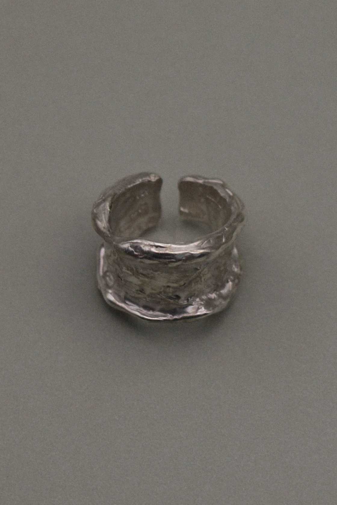 Tahuna Collective - Chunky Melt 925 Ring - Silver