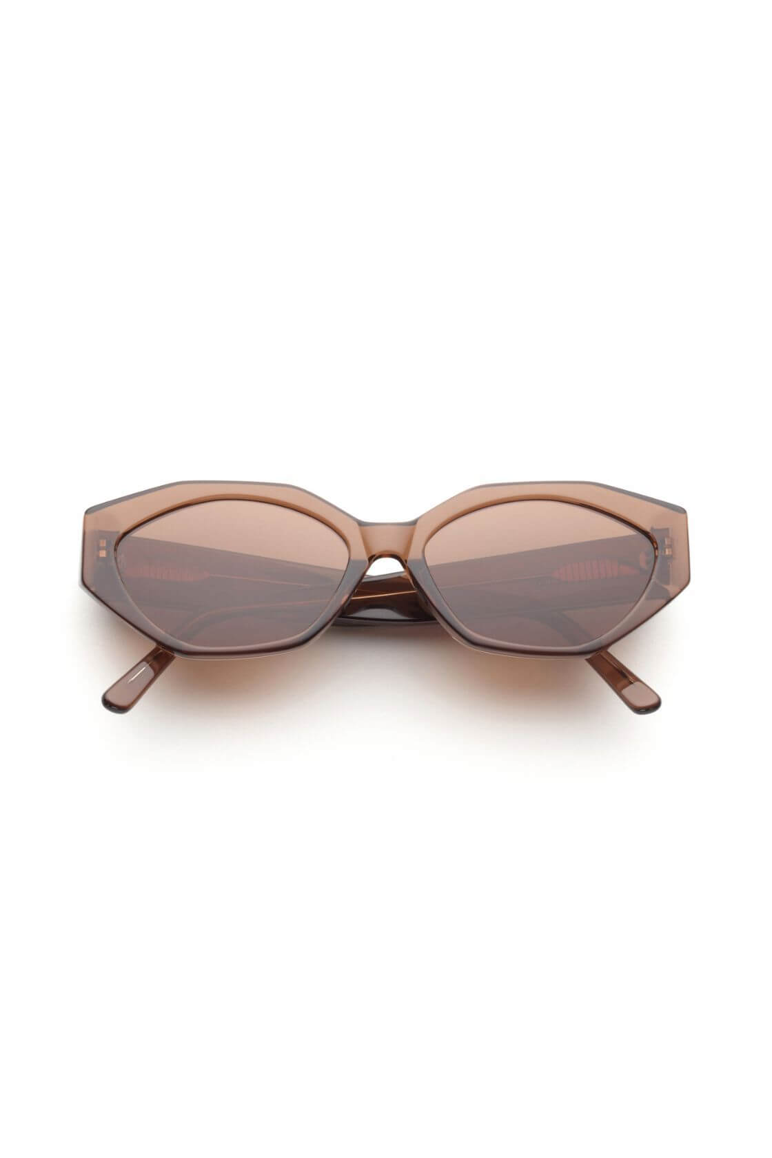 Lu Goldie - Eliana Sunglasses - Espresso