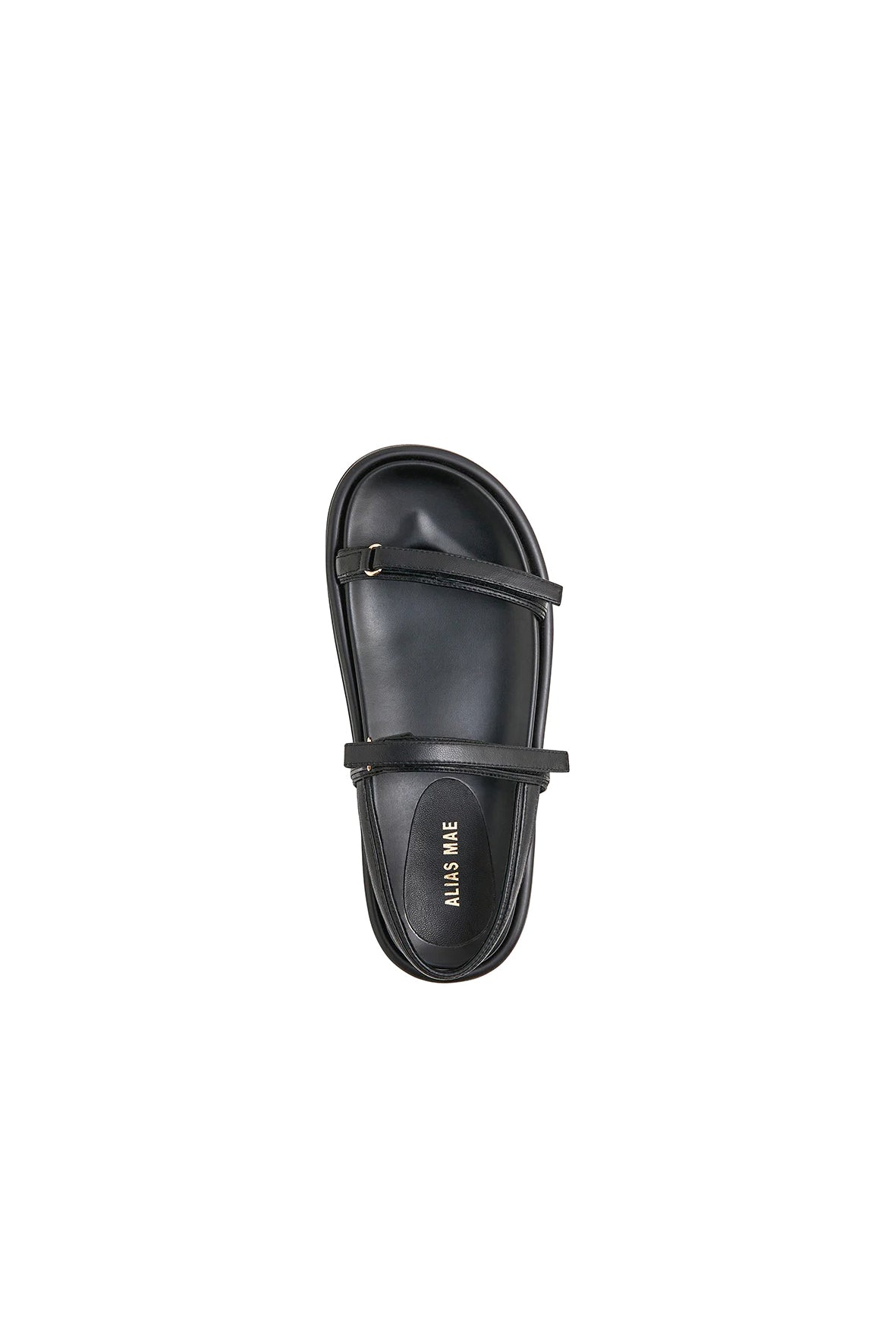 Alias Mae - Dana Sandal - Black Leather