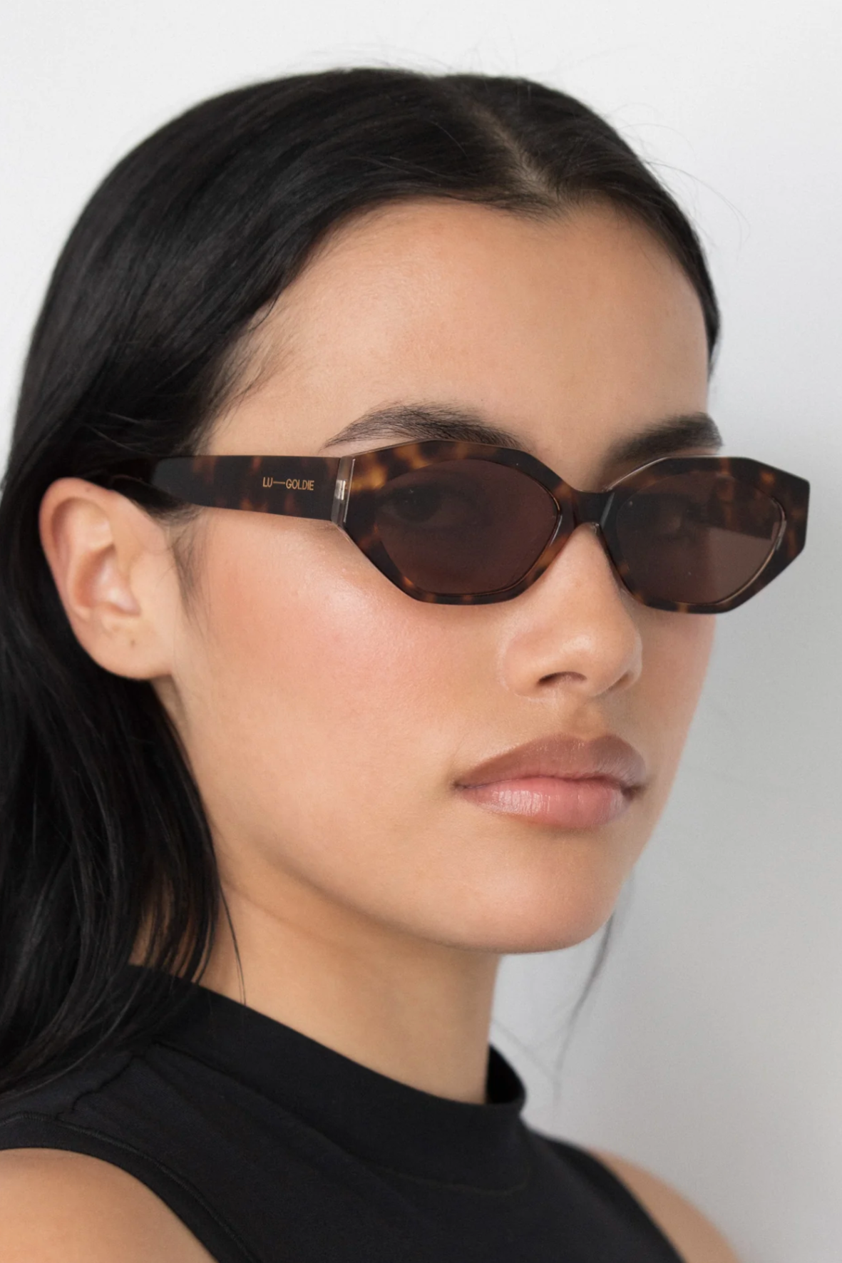 Lu Goldie - Eliana Sunglasses - Tort