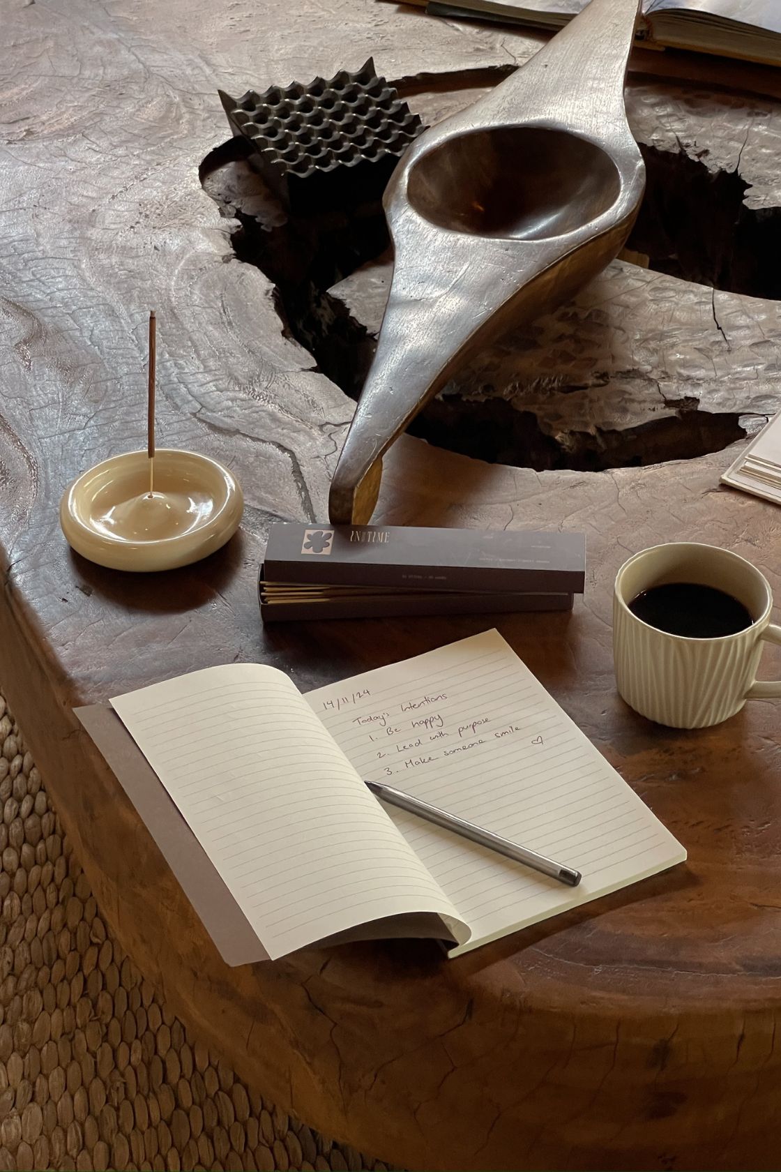 In Time Incense - 10AM Intention Incense (Coffee, Coconut & Sweet Orange)