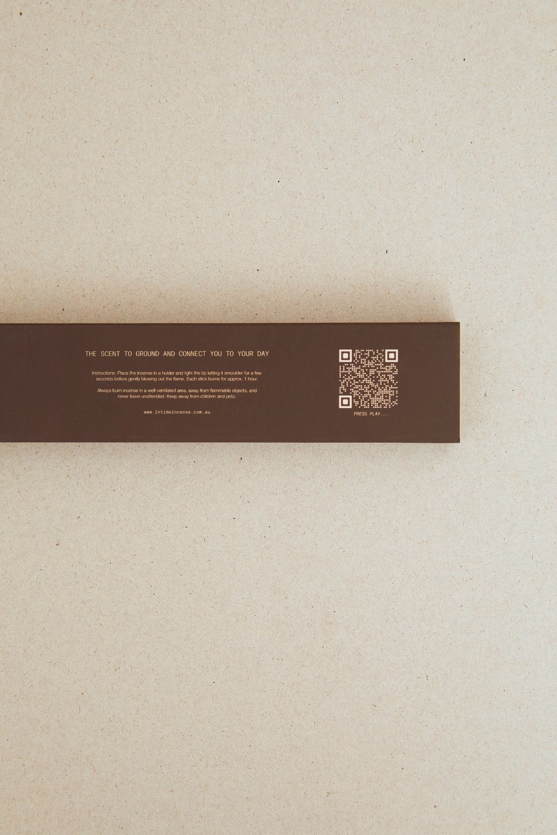 In Time Incense - 10AM Intention Incense (Coffee, Coconut & Sweet Orange)