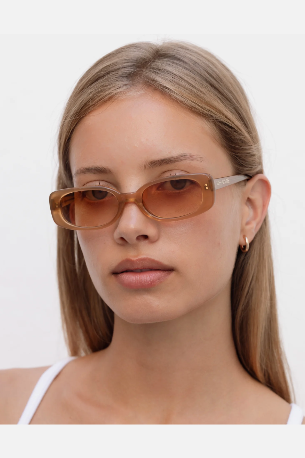 Lu Goldie - Solene Sunglasses - Cola