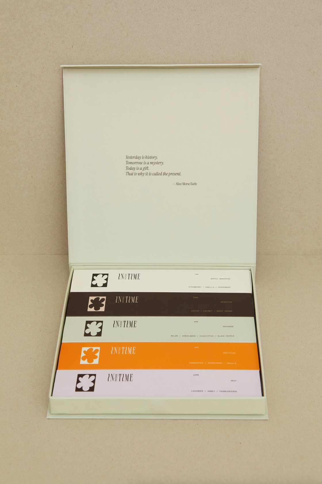 In Time Incense - 24 Hour Incense Set