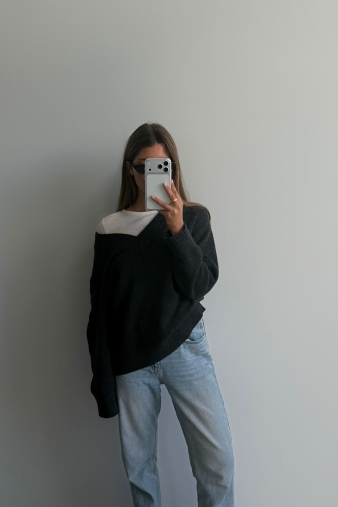 Zenya Sweater - Dark Grey Marle