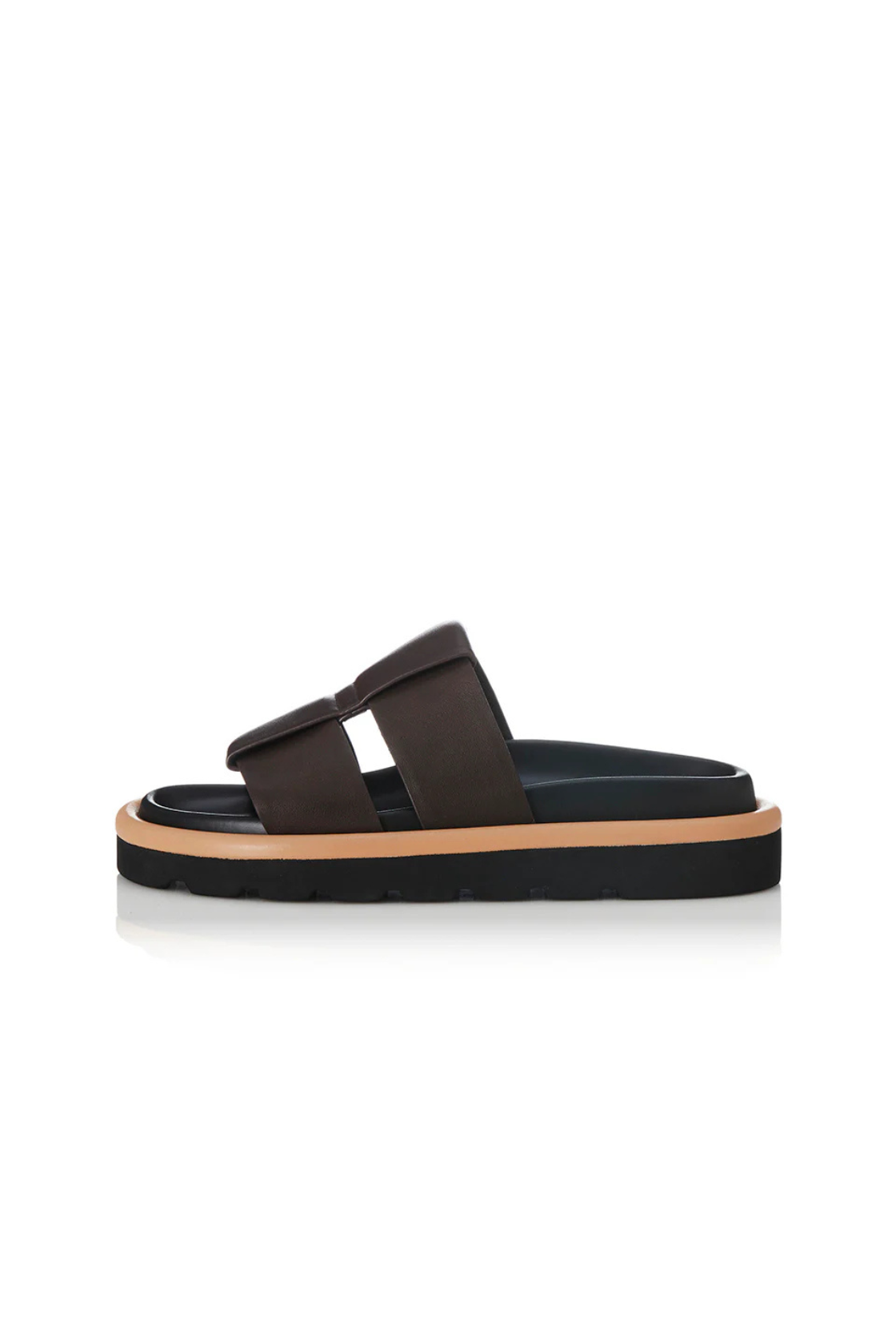 Alias Mae - Safia Sandal - Choc Leather