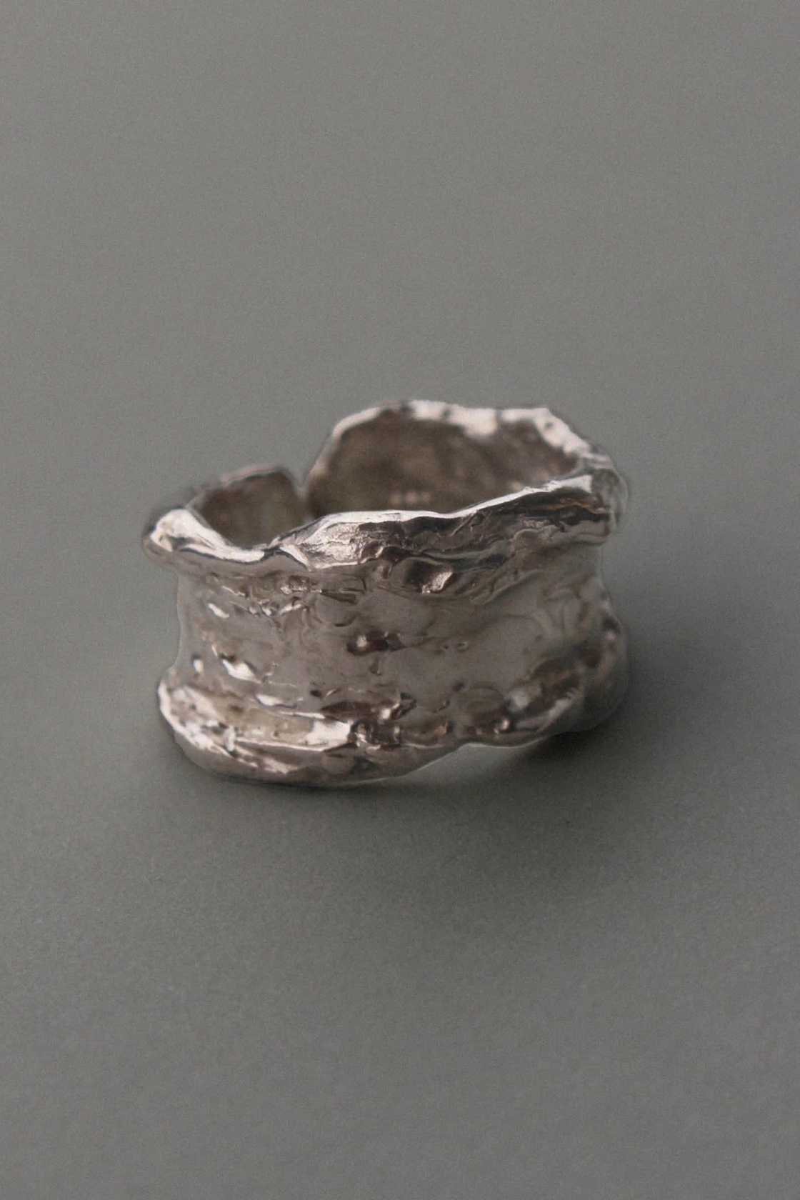 Tahuna Collective - Chunky Melt 925 Ring - Silver