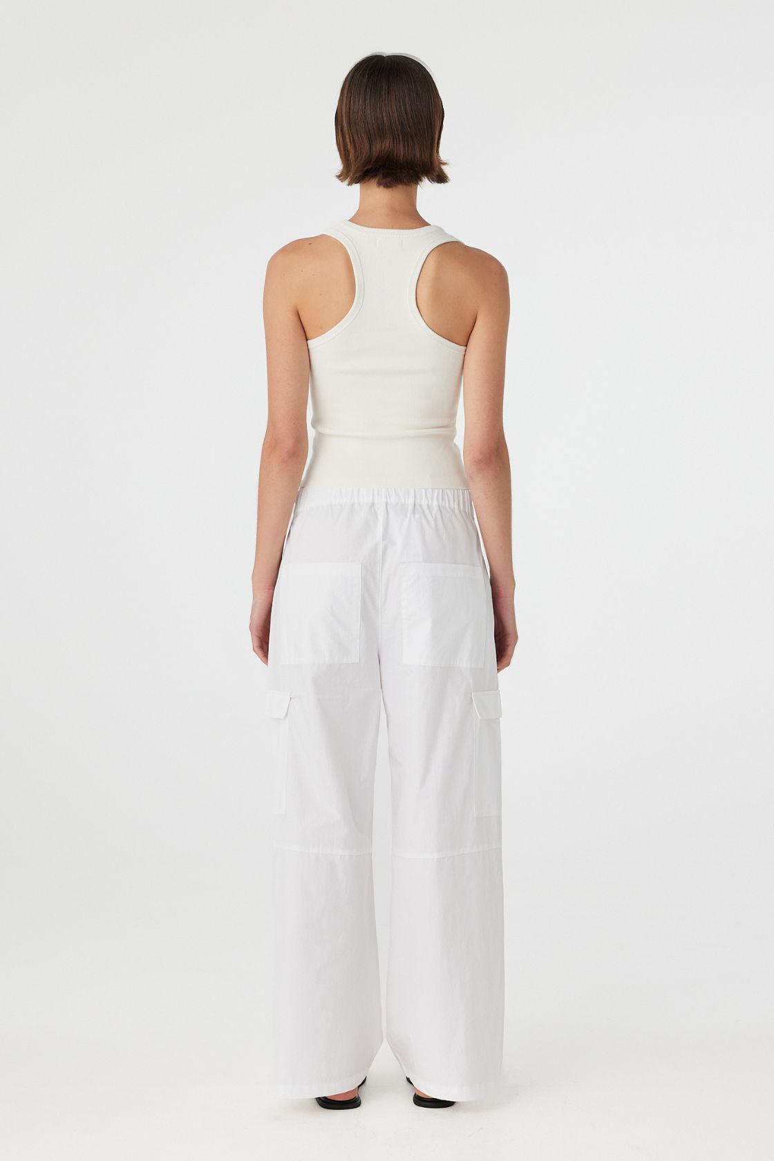 Nara Pocket Pant - White