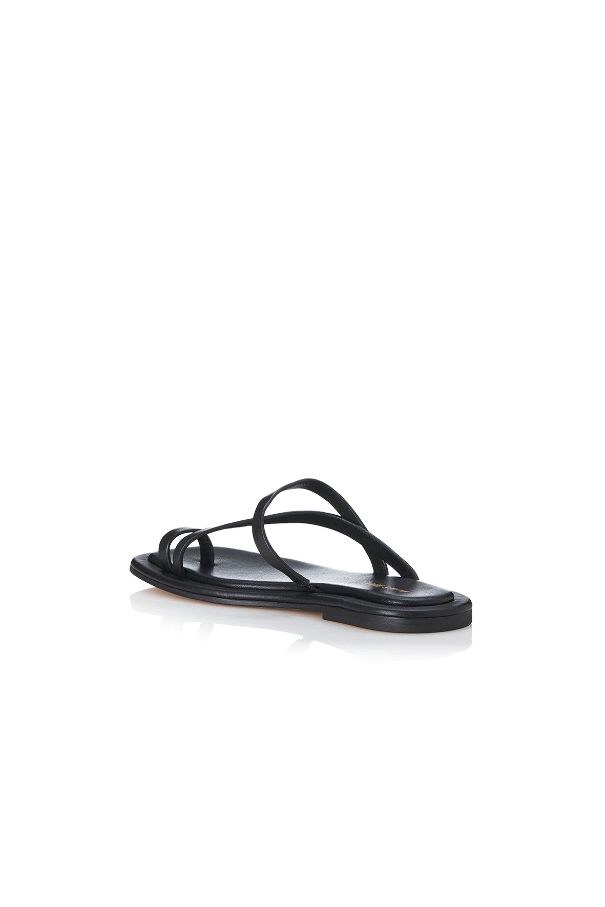 Alias Mae - Kendra Slide - Black Leather