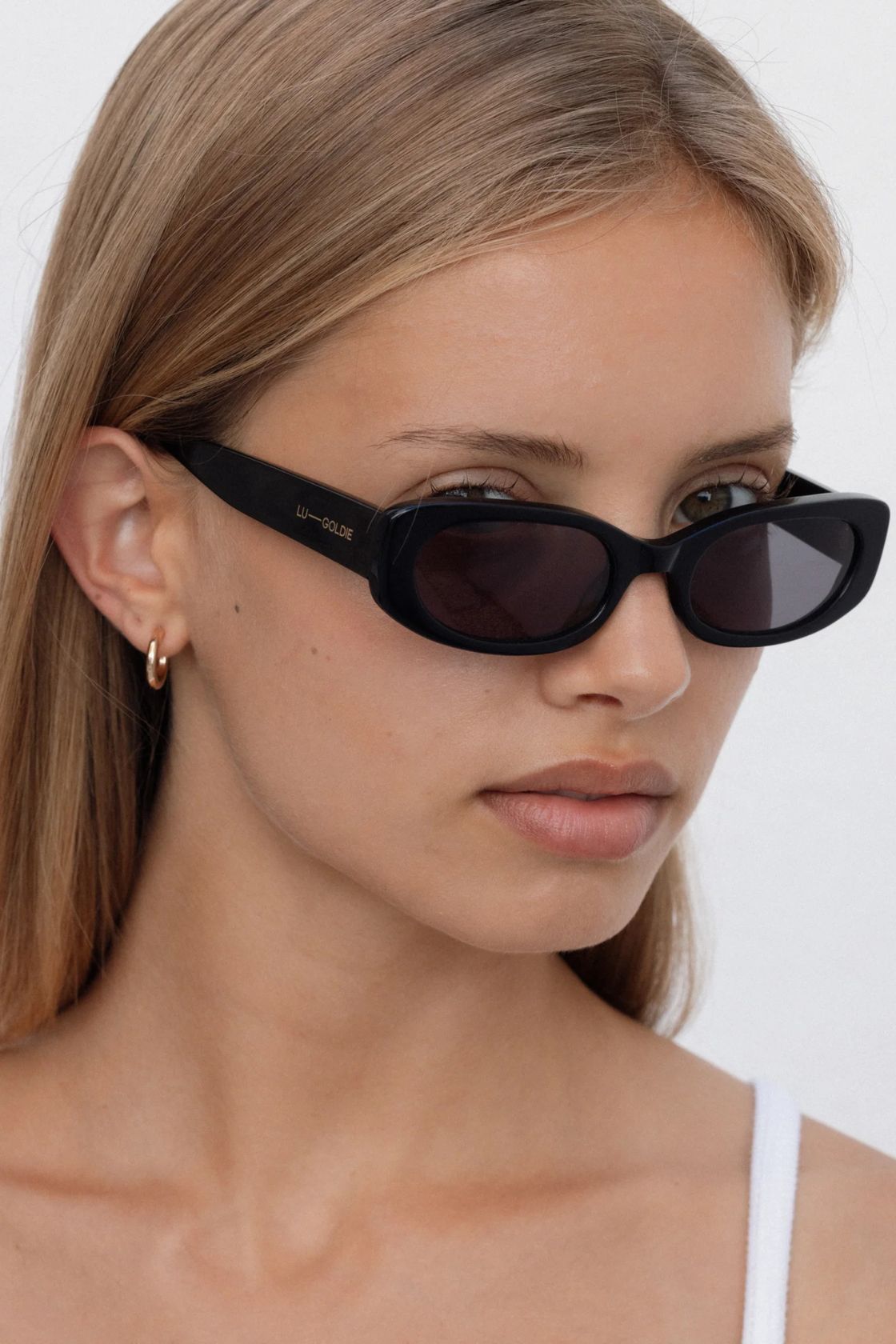 Lu Goldie - Cali Sunglasses - Black