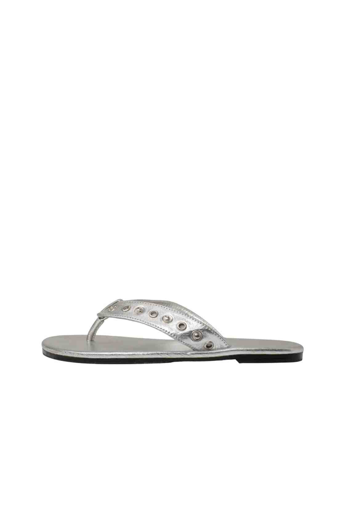 The Bali Tailor - The Iro Studded Thong - Silver