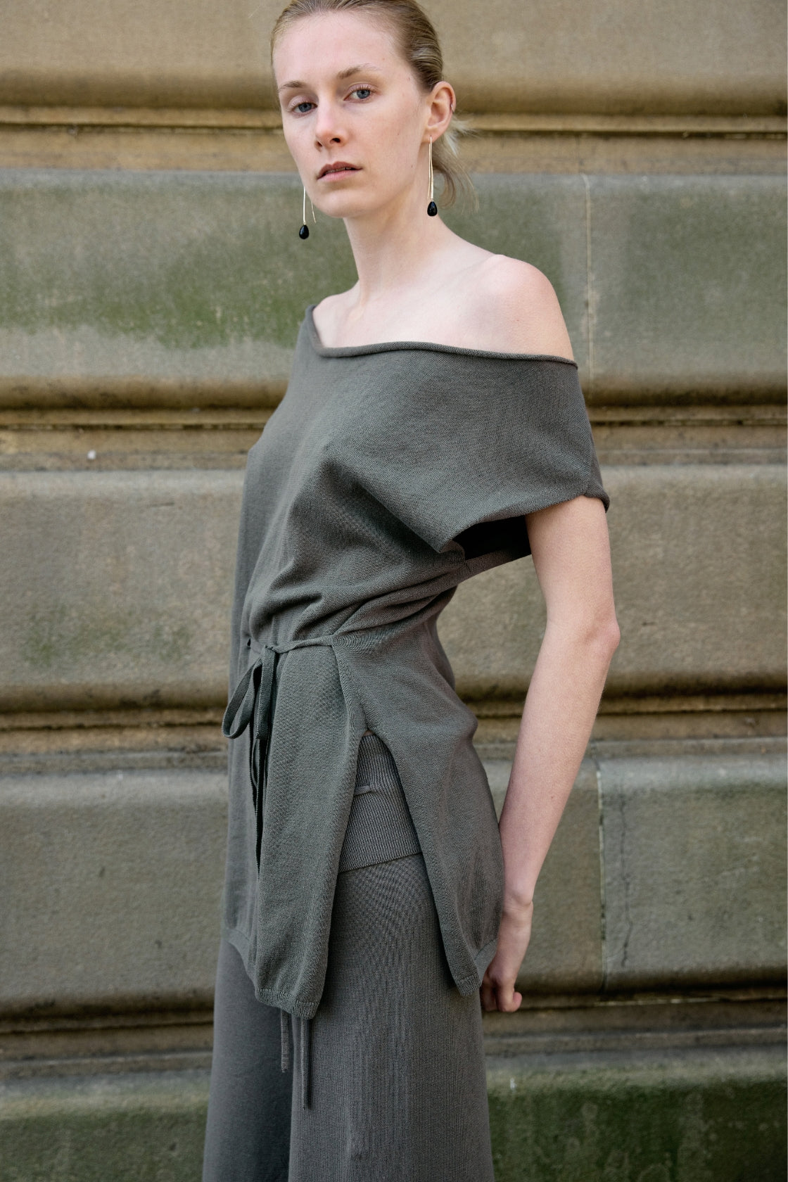 Nora Top - Smokey Olive
