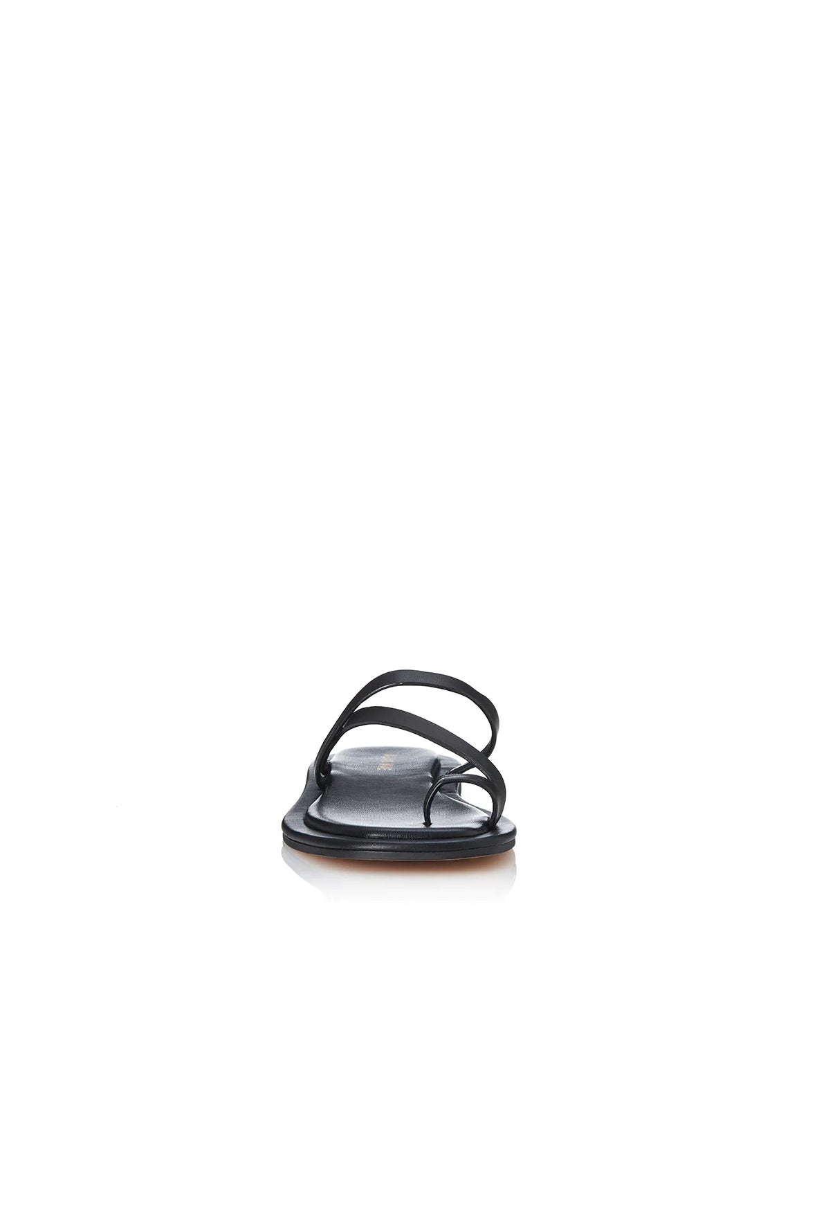 Alias Mae - Kendra Slide - Black Leather