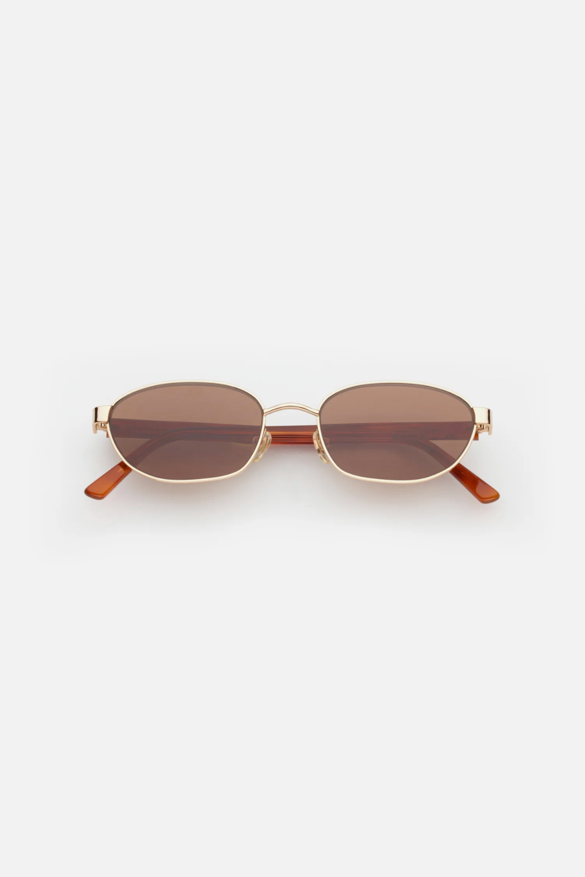 Lu Goldie - Lara Sunglasses - Chestnut