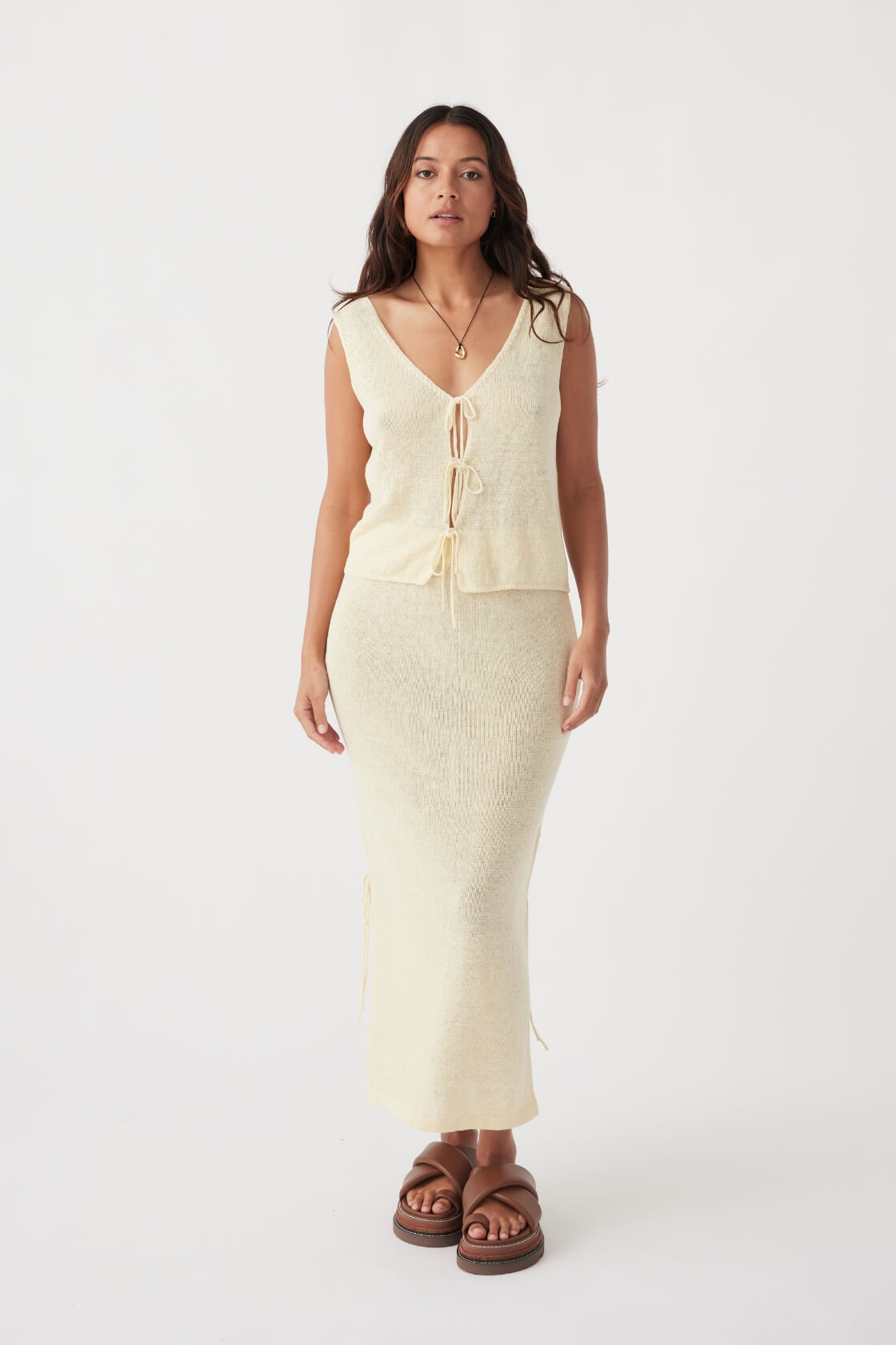 Pearla Skirt - Butter