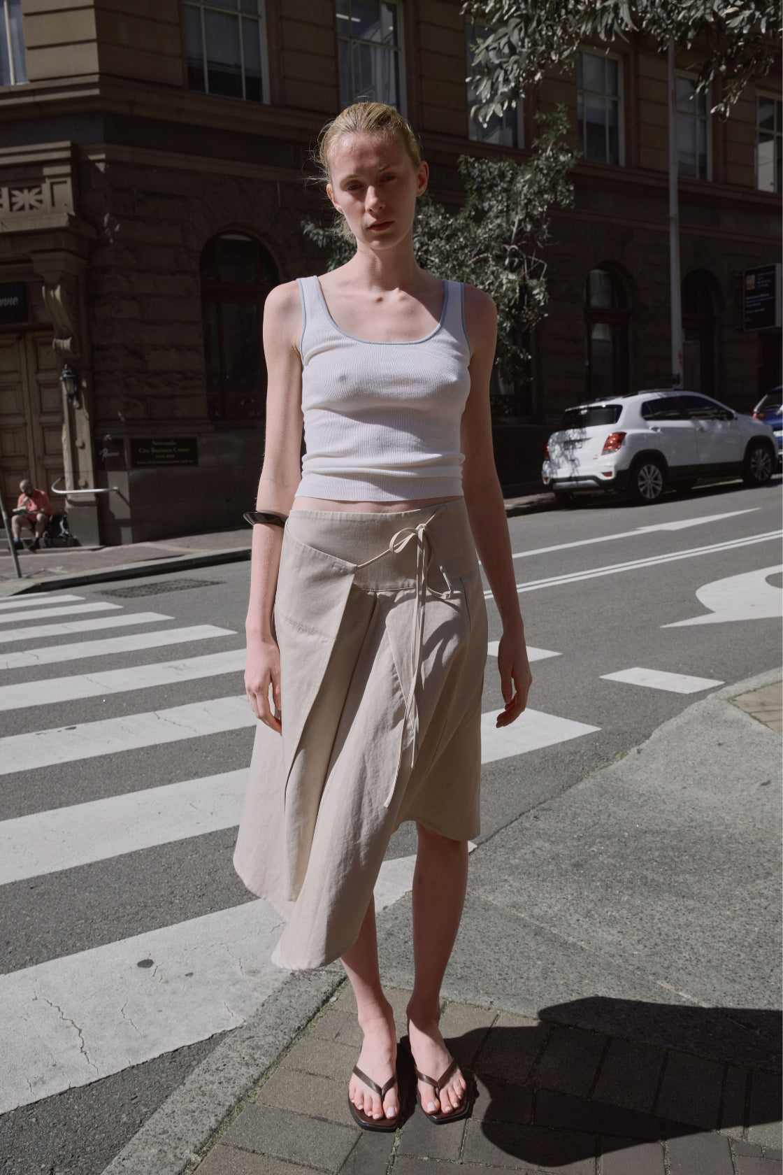 Anya Skirt - Taupe