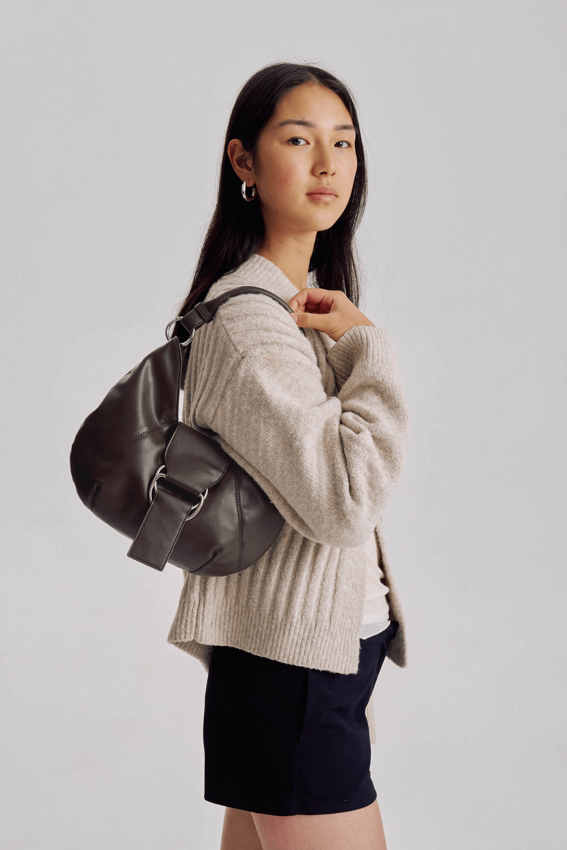 Mischa Baguette Bag – Brie Leon