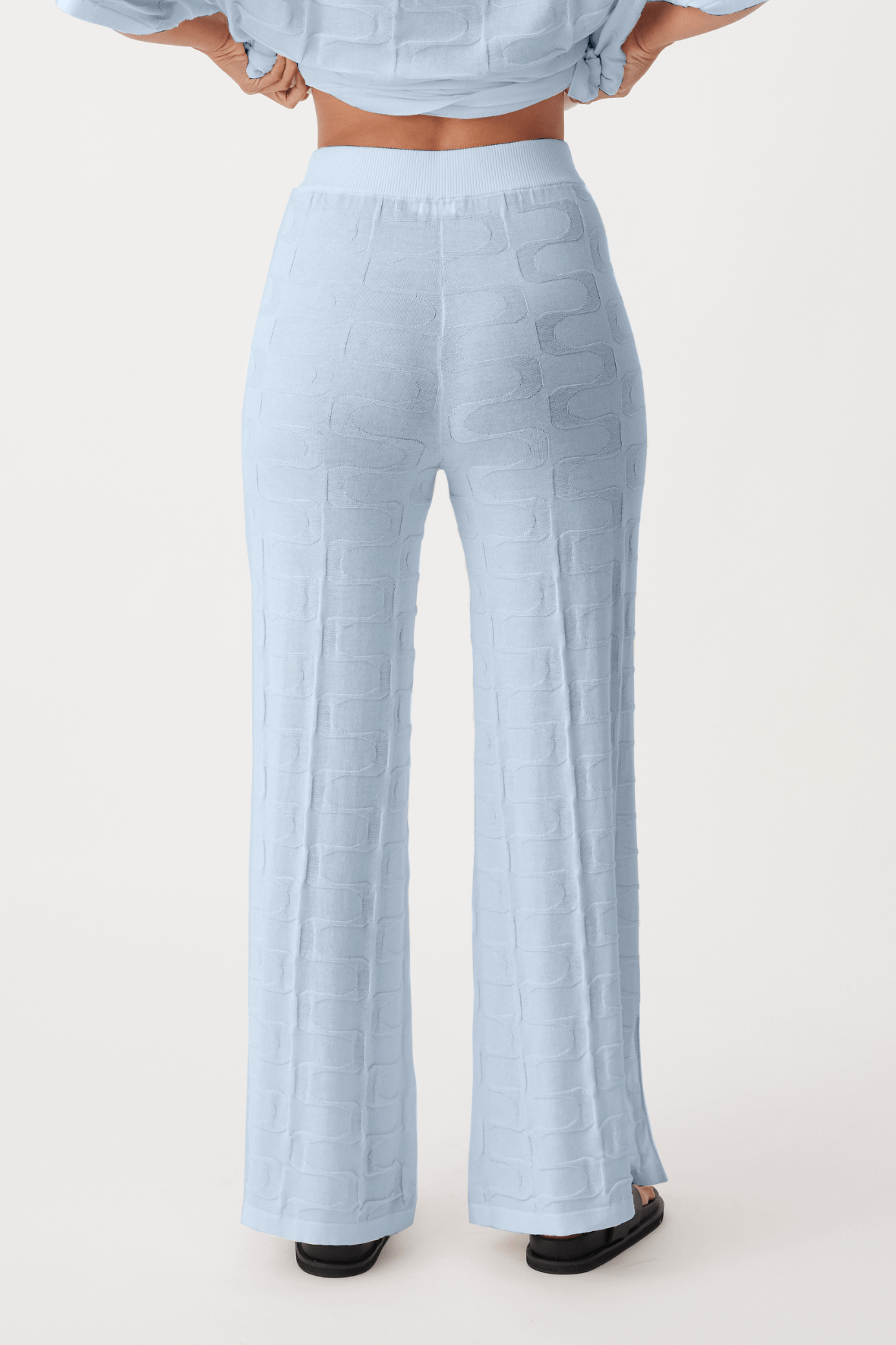 Lara Organic Cotton Pant - Sky