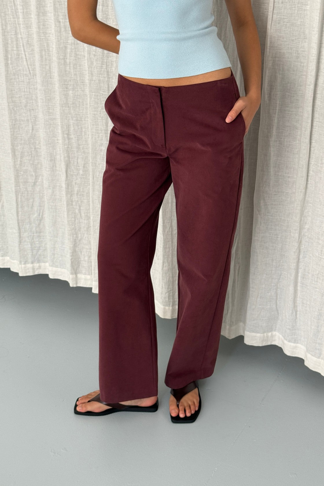 Avery Pant - Merlot