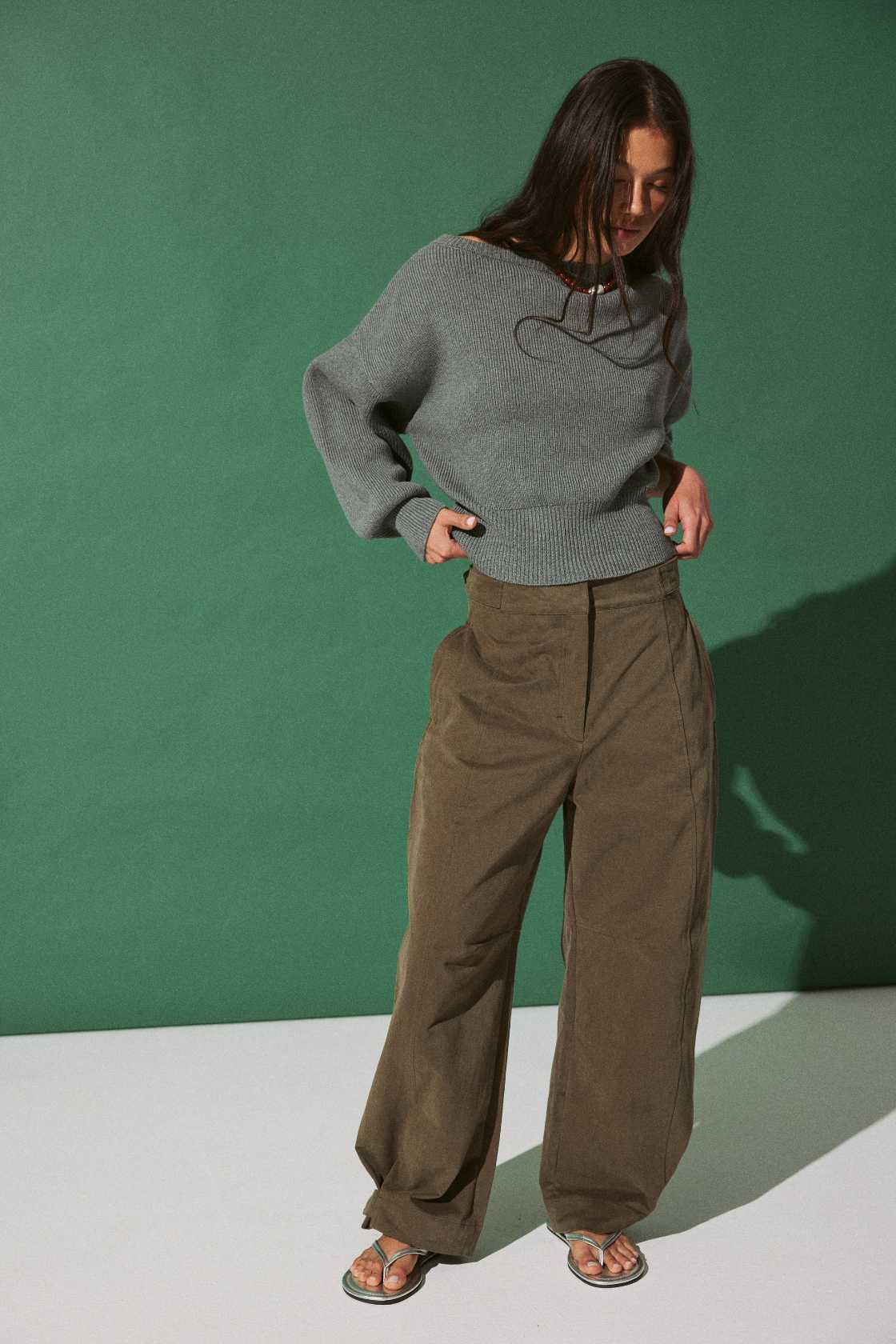 Soren Sweater - Dark Grey Marle