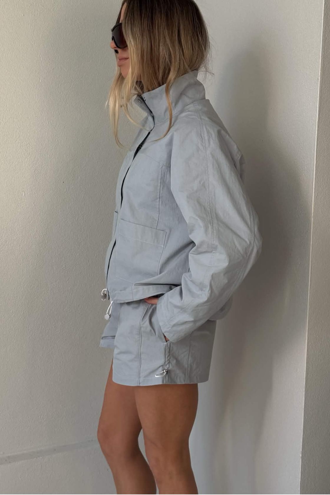 Addie Jacket - Pale Blue