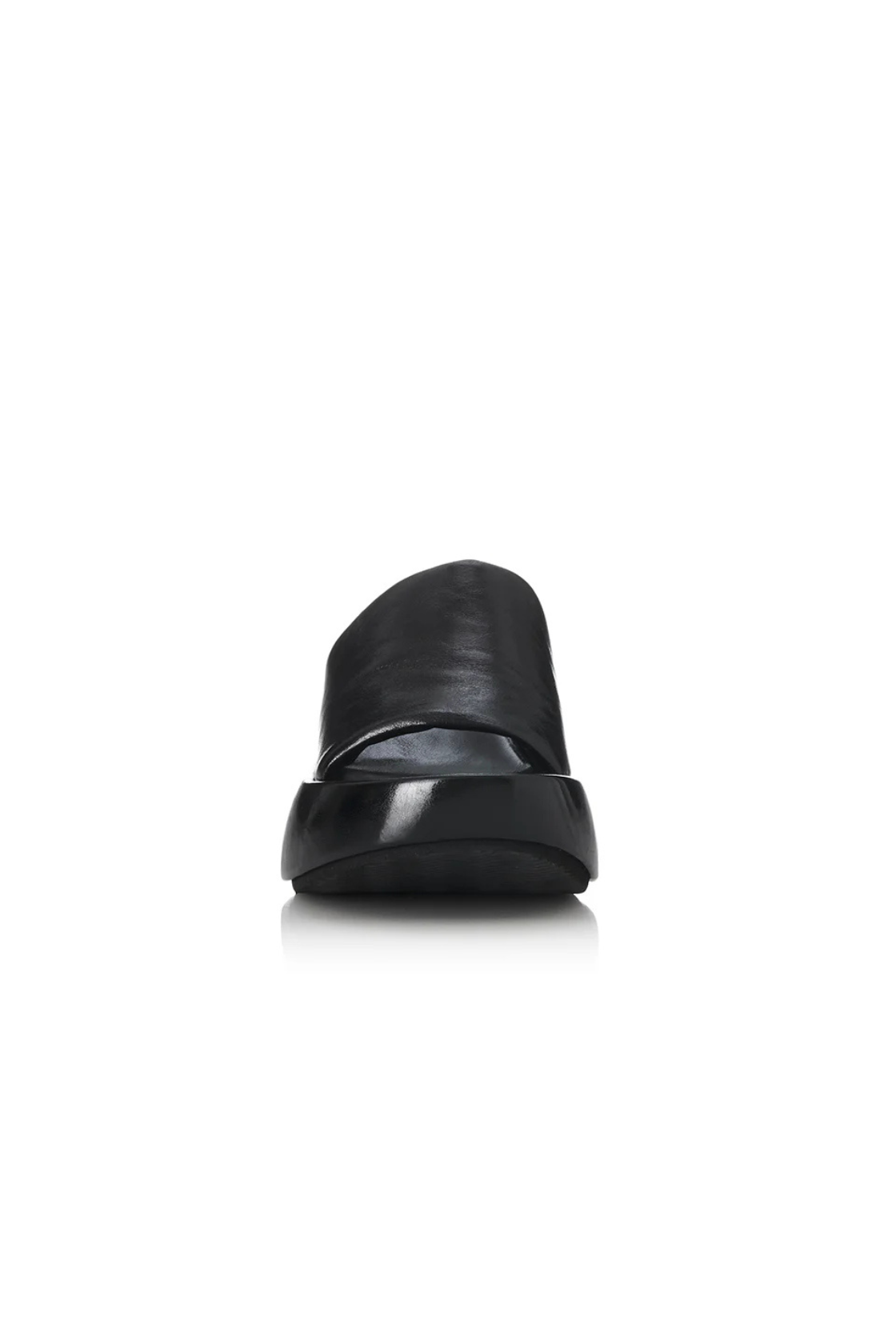 Alias Mae - Acey Sandal - Black Oily Leather